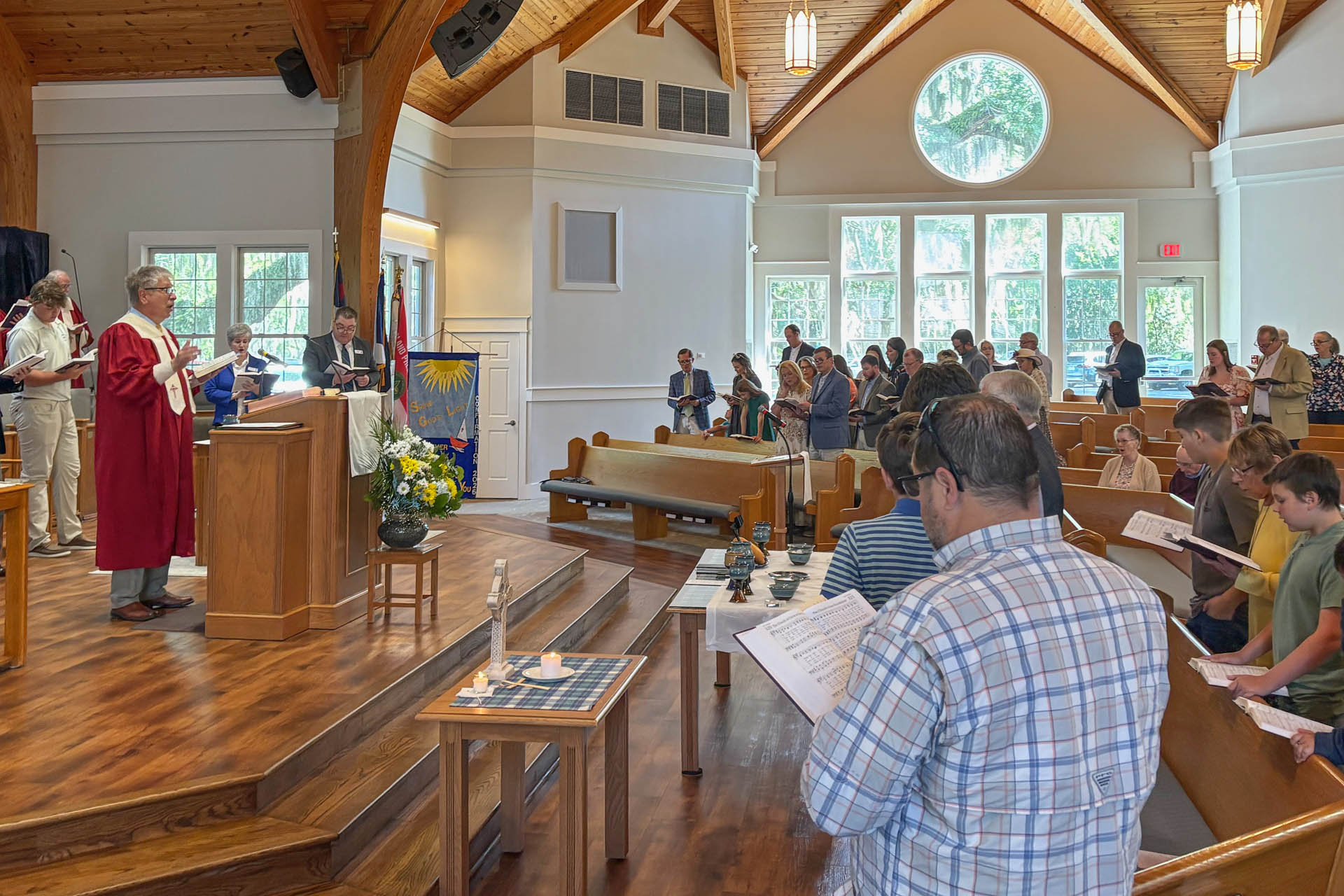 hymn singing sea island presbyterian church